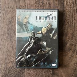 Final Fantasy VII Advent Children 2-Disc Special Edition DVD Movie