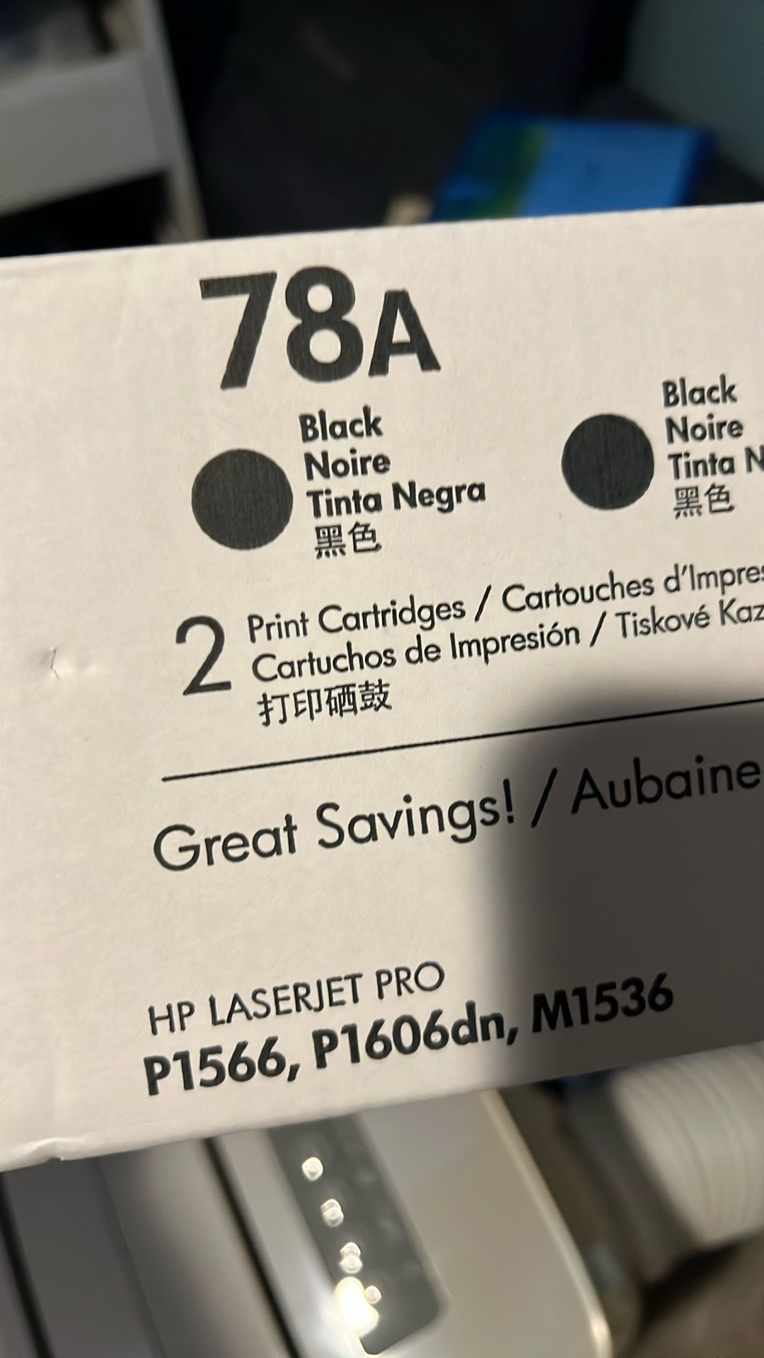 HP 78A Toner- Single Cartridge