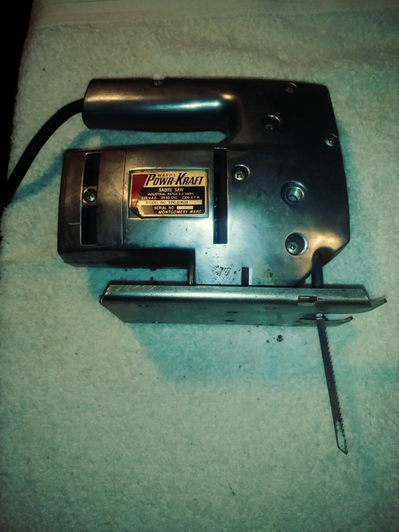 Stainless steel industrial grade saber saw