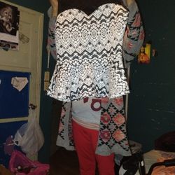 Black Blouse Size Large