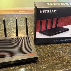 For sale Amost New Nighthawk C7800 Wifi Router