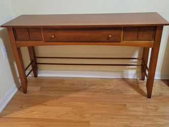 Thomasville Sofa Table Real Wood
