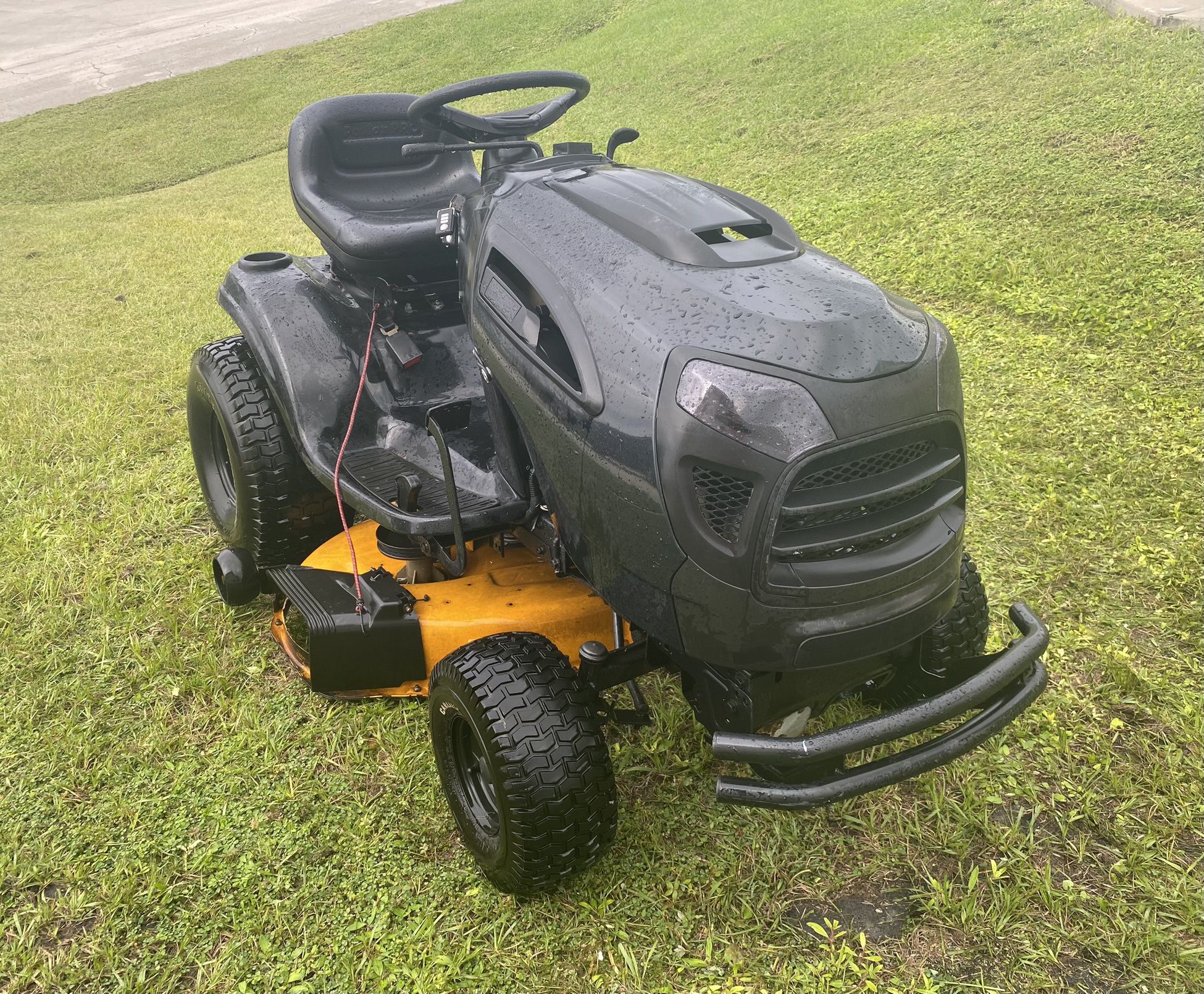 ⭐ VERY FAST 12 MPH ⭐ CUSTOMIZED POULAN PRO 42” RIDING MOWER LAWN GARDEN TRACTOR