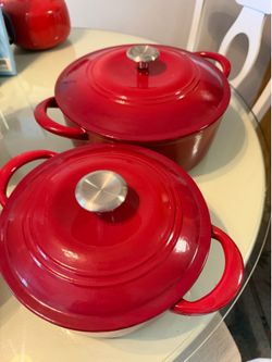 2 Tramontina Dutch ovens