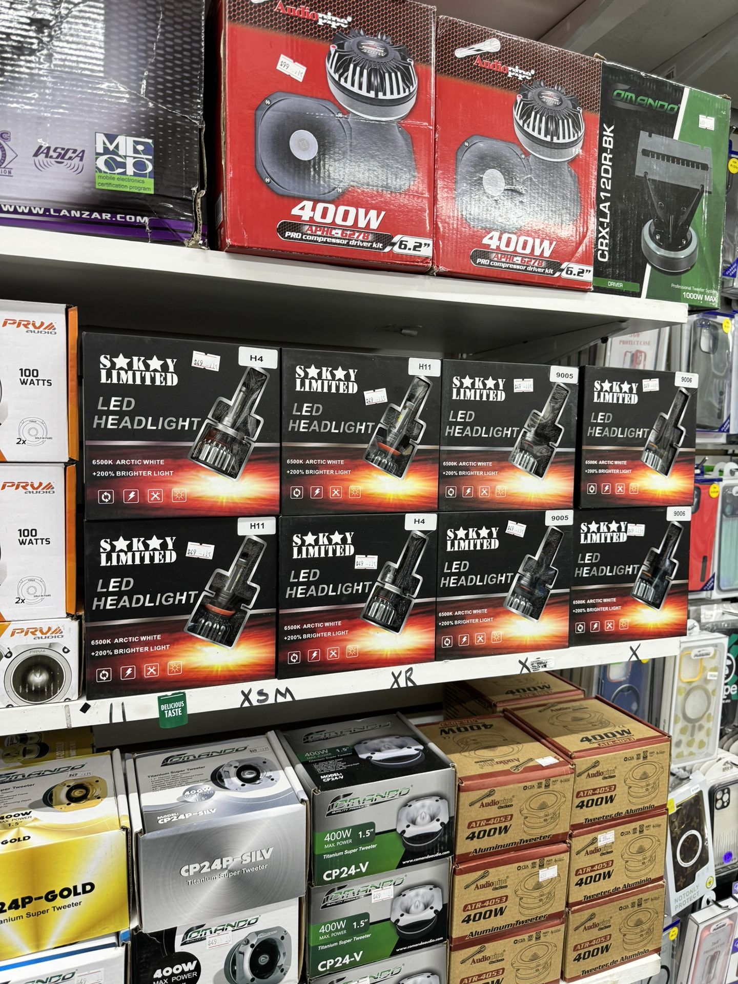NEW CAR LED HID