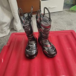 Little Boy Rain Boots