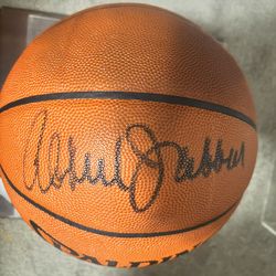 Kareem Abdul- Jabbar Signed Basketball Price Is Negotiable