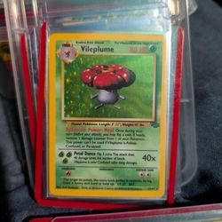 Vileplume #15 Jungle (Holographic) Pokemon TCG 