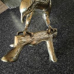 Brass Eagle On A Branch