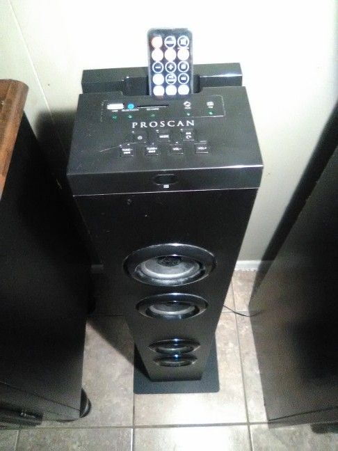 Proscan 2-in-1 Convertible Bluetooth Tower Speaker