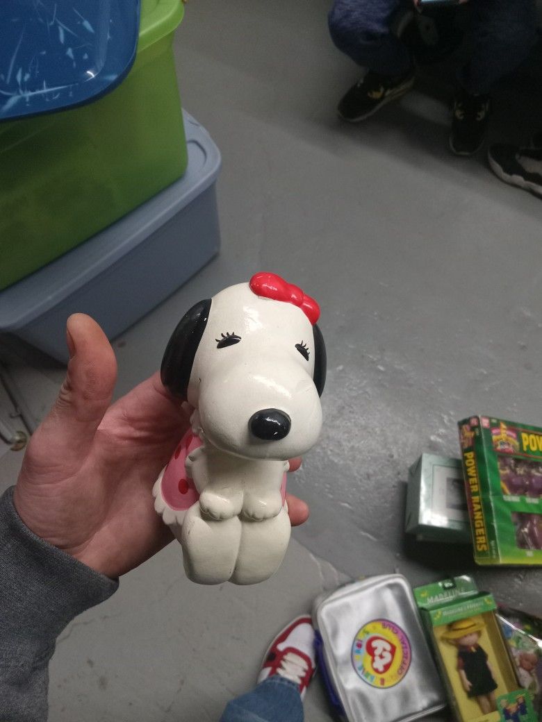 1966 Snoopys Sister Piggy Bank 50 Dollars 