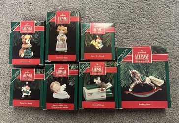 Vintage Hallmark Christmas Ornaments