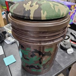 Sportsman bucket with spinning seat top

$18 FIRM
