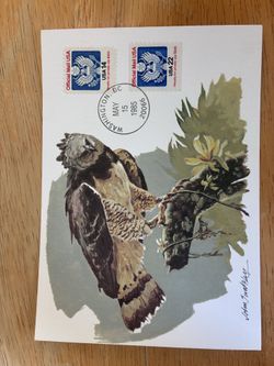 Happy Eagle First Day Cover