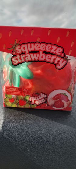 Giant strawberry squishy