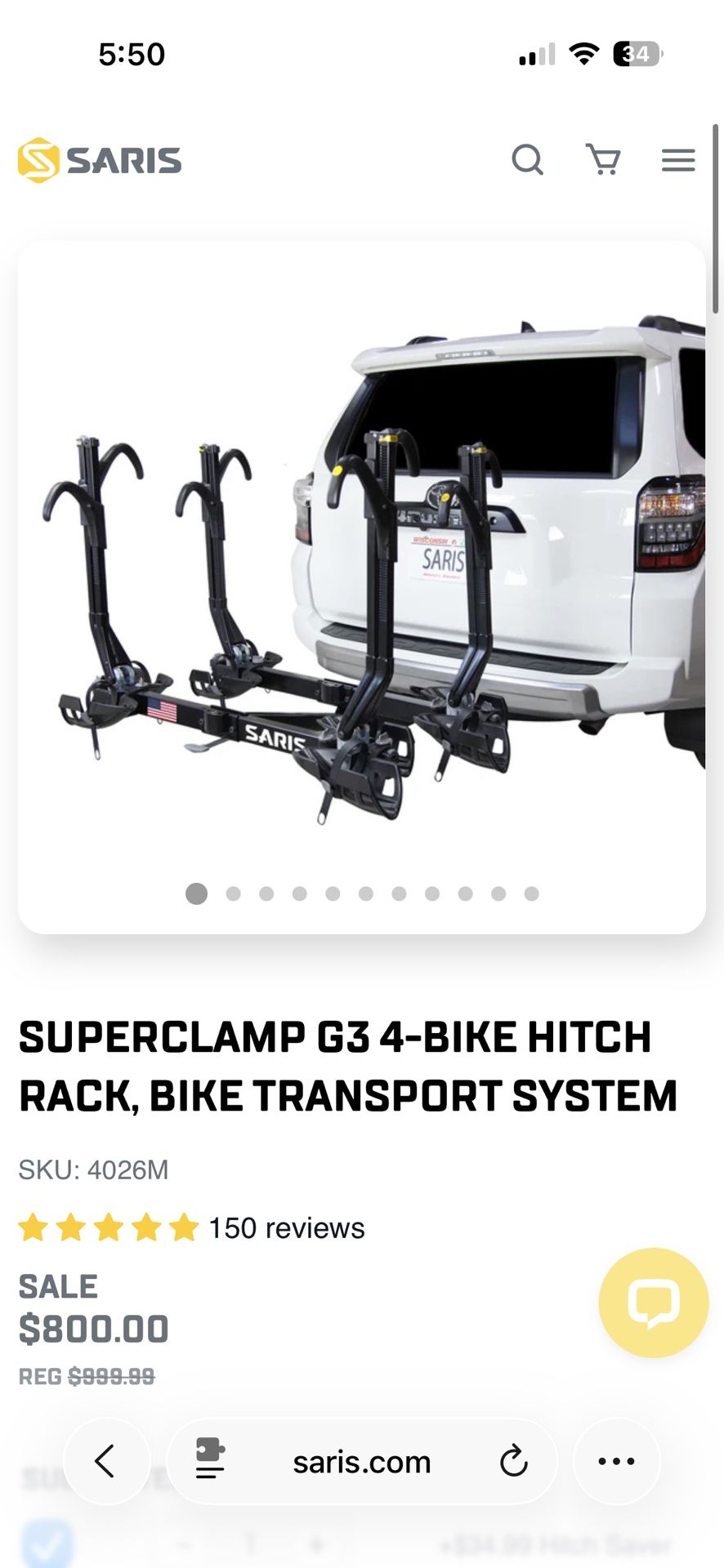Saris Bike Hitch