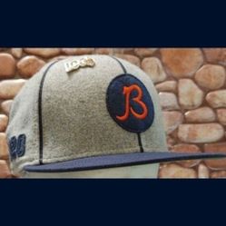 Chicago Bears Size 7 1/8 New Era 59FIFTY 2019 "SIDELINE AWAY" 'B' Logo Hat (NW/OT) UNWORN!😇 MINT CONDITION!👀 Please Read Description.