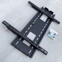(NEW) $25 Large Heavy-Duty TV Wall Mount 50”-80” Slim Television Bracket Tilt Up/Down, Max weight 165lbs 