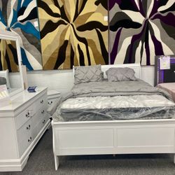 4cp Queen Size Bedroom Set $499