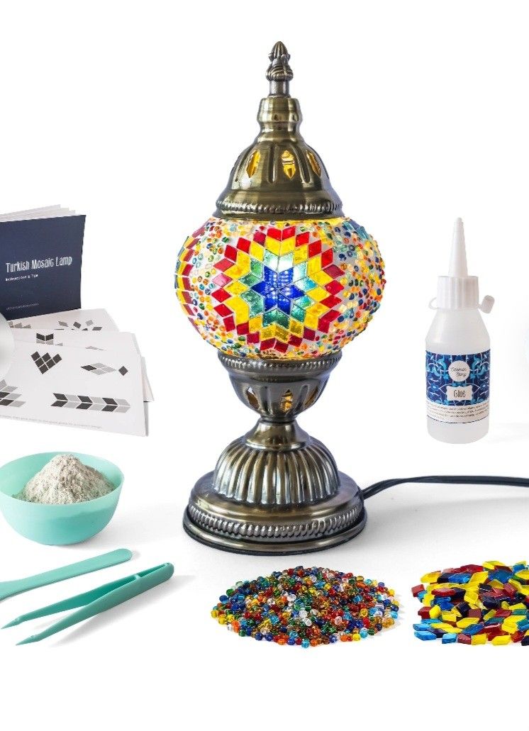 Kraft Stories DIY Turkish Mosaic Lamp