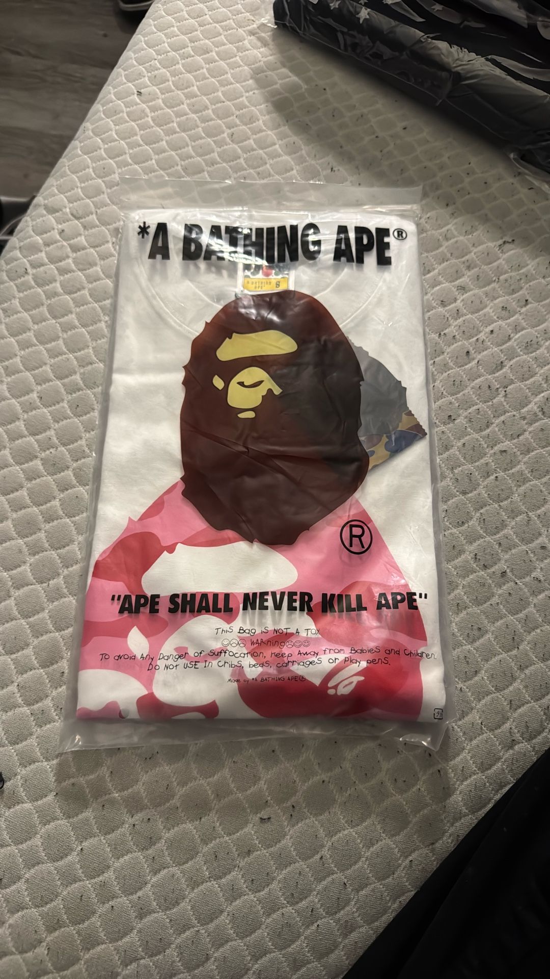 Bape tee size small