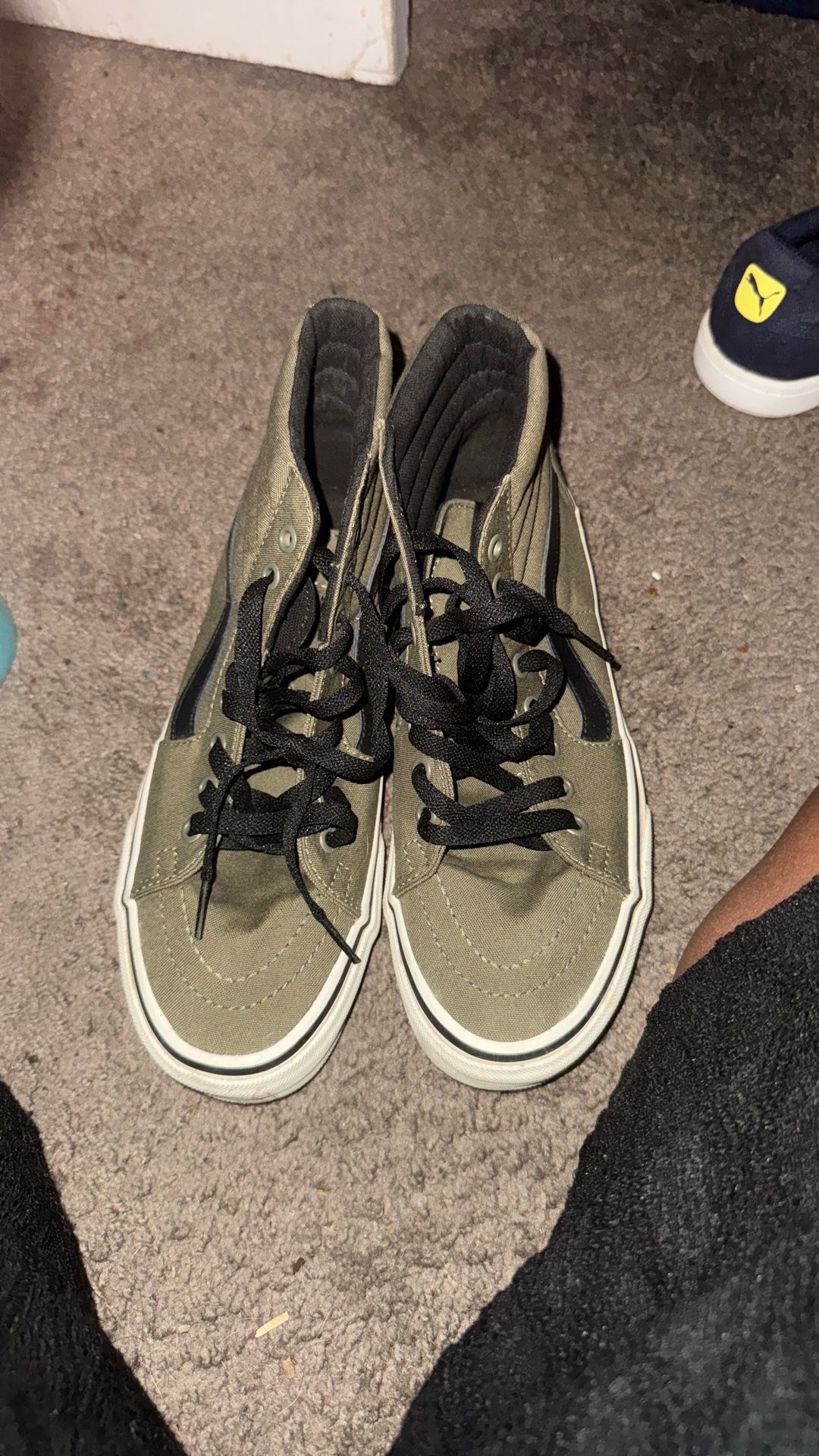 Olive Green Vans 