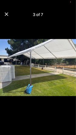 Canopies Tables porta potties waterslide