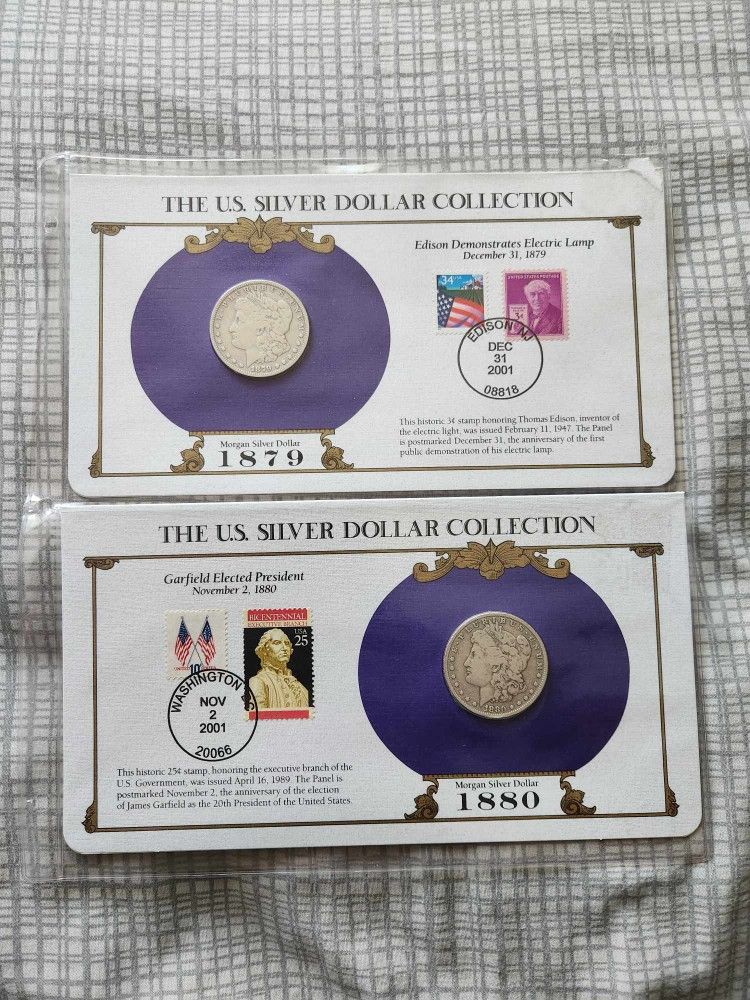 1879 &1880 Silver Collection