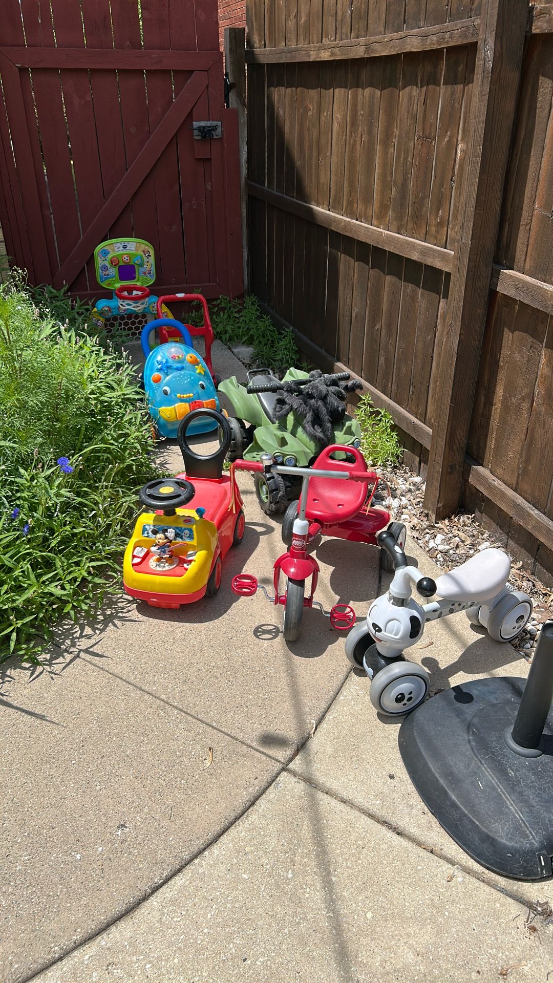Toddler Walkers and Bicycles  