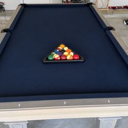 🎱 8foot Table Navy Blue Felt