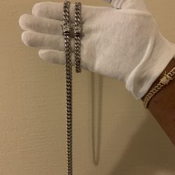 Small cuban link set (8mm)