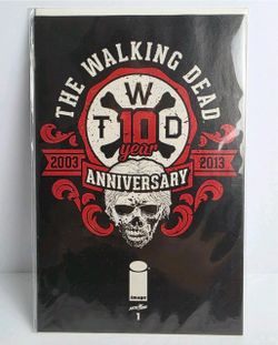 Walking Dead #1 RARE 10th Anniversary Comic 1 (2013)