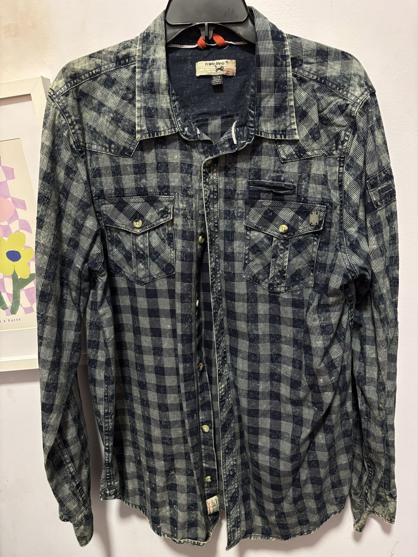 Vintage Triple Five Soul Denim shirt XL
