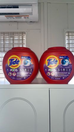 Tide Pods 3-in-1 Laundry Detergent – $10 each