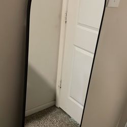 Beautiful Black Arch Mirror