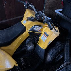 Yellow Can-am 