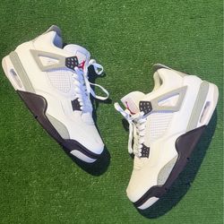 Jordan 4 white cement size 11