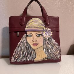 New hand-painted Bag For Women / Girls ( Backpack )