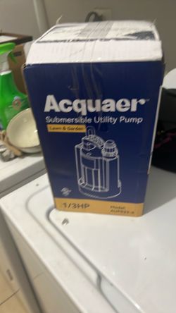 Acquaer submersible utility pump