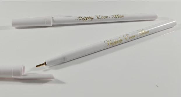 HAPPILY EVER AFTER PENS. Wedding Supplies 39 New pens.
