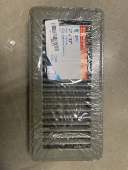 EZ-FLO 4" x 10" Floor Register Vent Cover. 