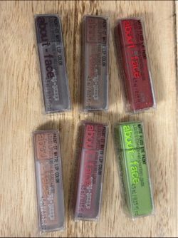 About Face Lip/Eye Paint Bundle (6 Shades included)