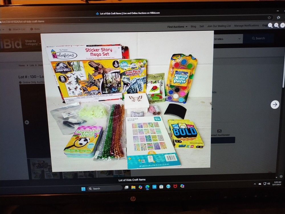 KIDS CRAFT ITEMS $12