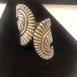 Vintage Taxco Sterling Ballesteros Cuff Clamp Bracelet (#40) 