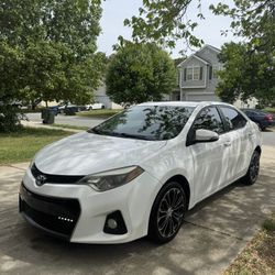 2016 Corolla S Plus Sedan 4D