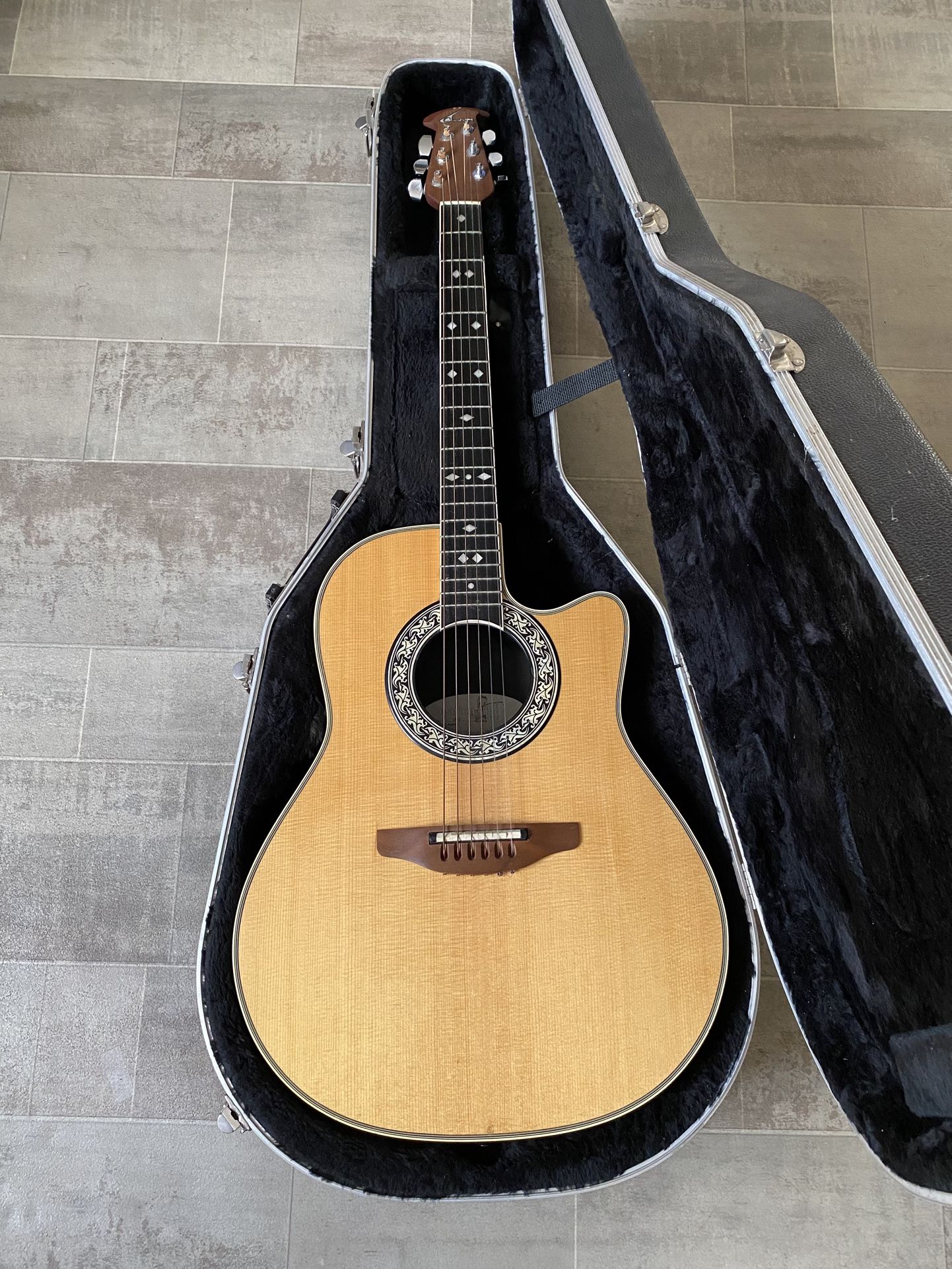 Ovation Legend 1777 Acoustic Electric Guitar Made in USA