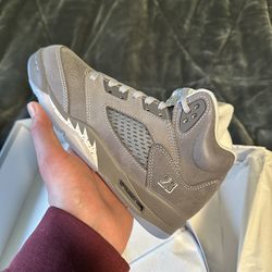 Air Jordan 5 Retro Wolf Grey GS