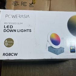 LED Down Lights  6” (12 Pack)