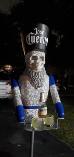 Rare Jose Cuervo Skeleton Man Cave, Halloween Bar