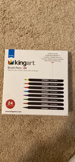 KINGART Brush Pens 24